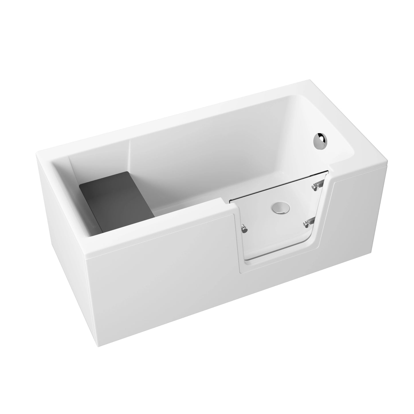 Mineral Composite bathtub with door AVO 140 cm x 70 cm