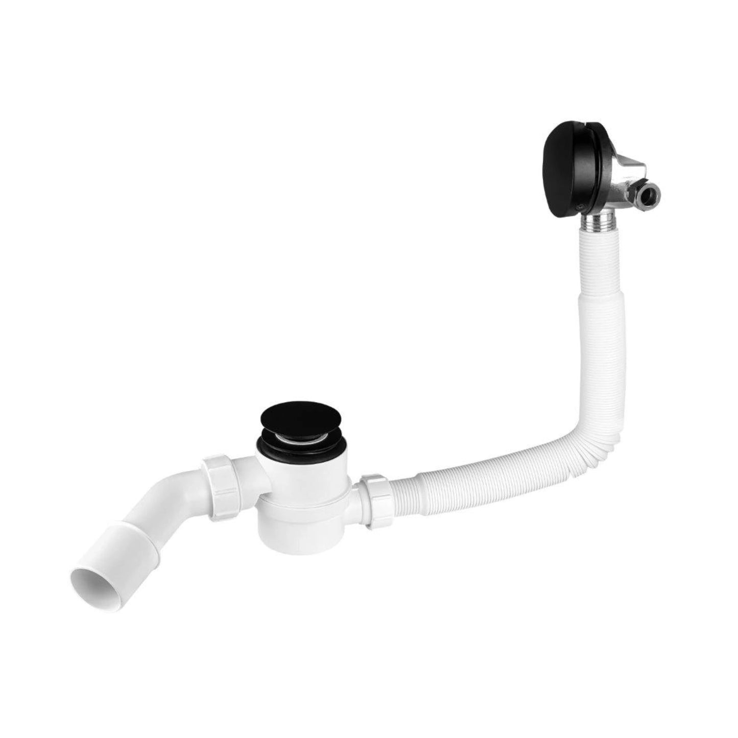 Bathtub siphon with filling mechanism