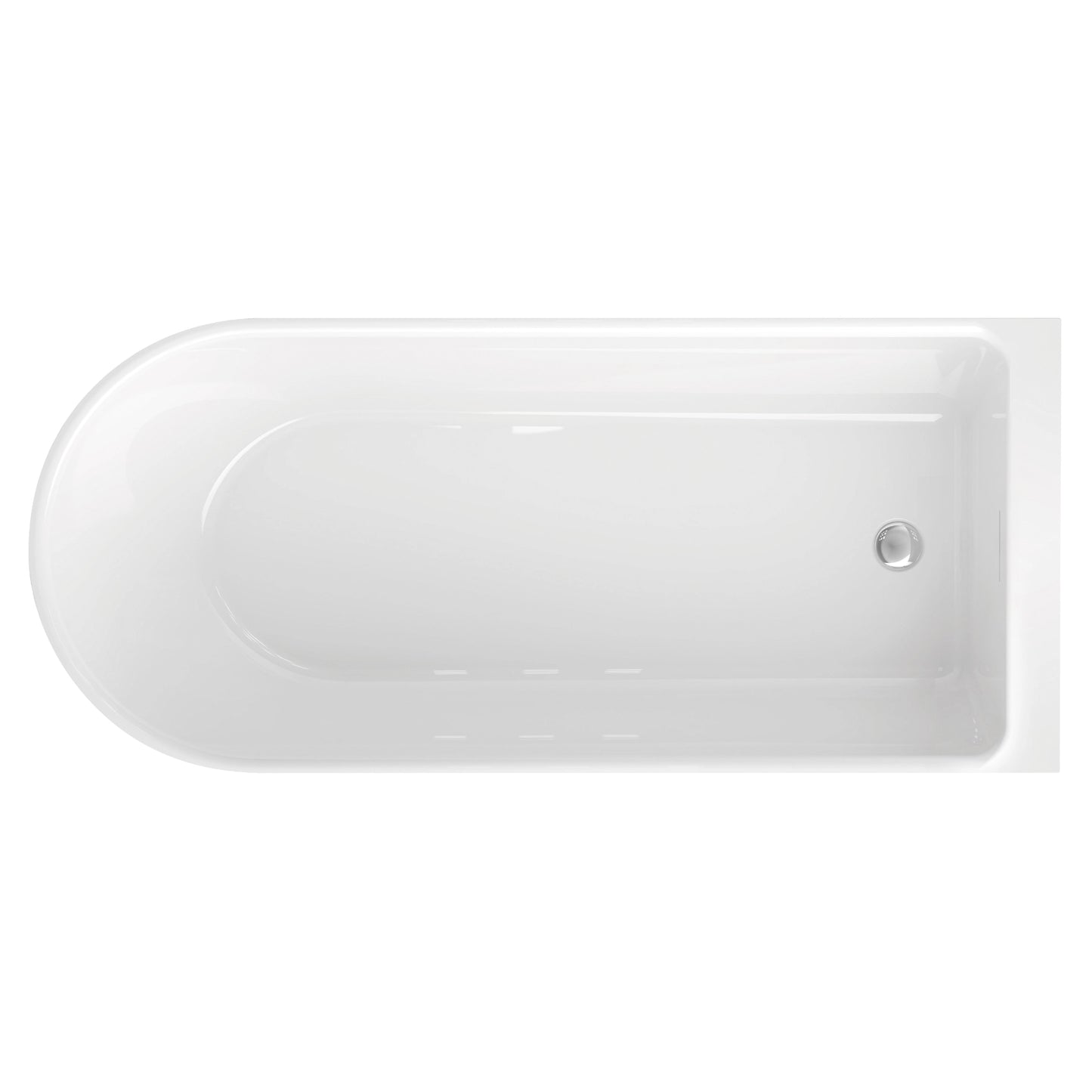 Acrylic freestanding bathtube MURENA 170 x 75 cm