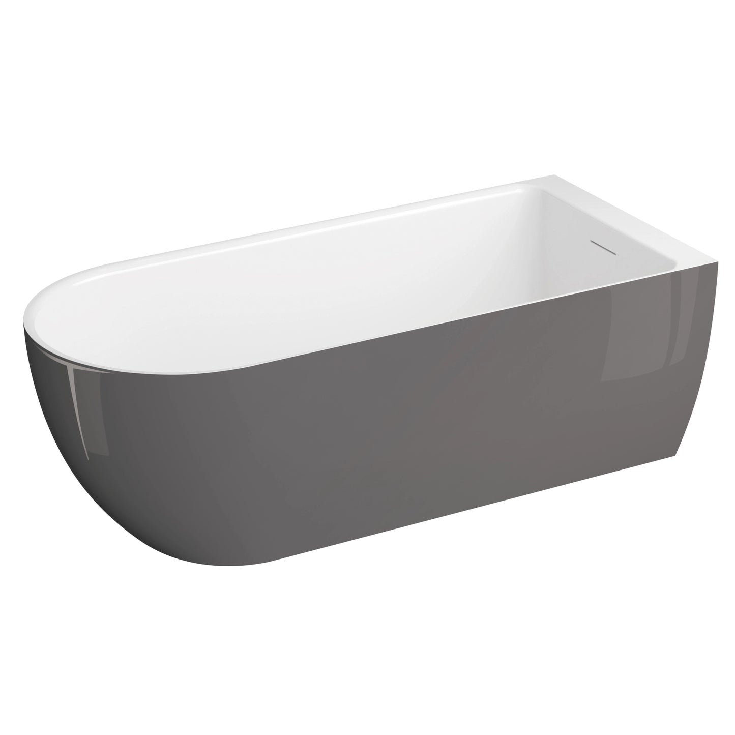 Acrylic freestanding bathtube MURENA 170 x 75 cm