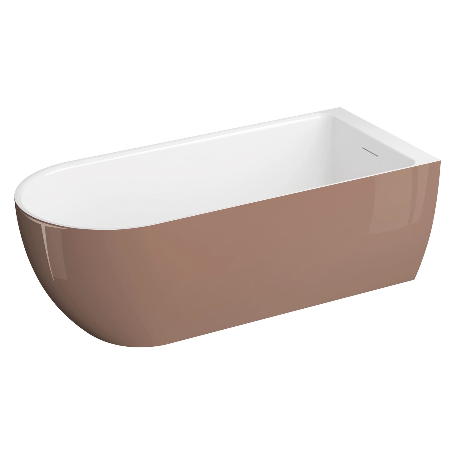 Acrylic freestanding bathtube MURENA 170 x 75 cm