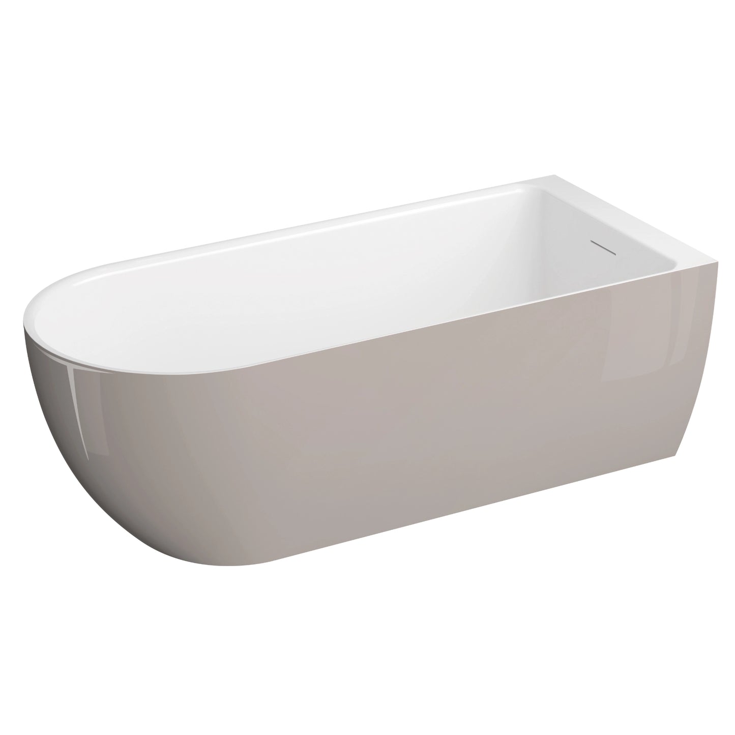 Acrylic freestanding bathtube MURENA 170 x 75 cm