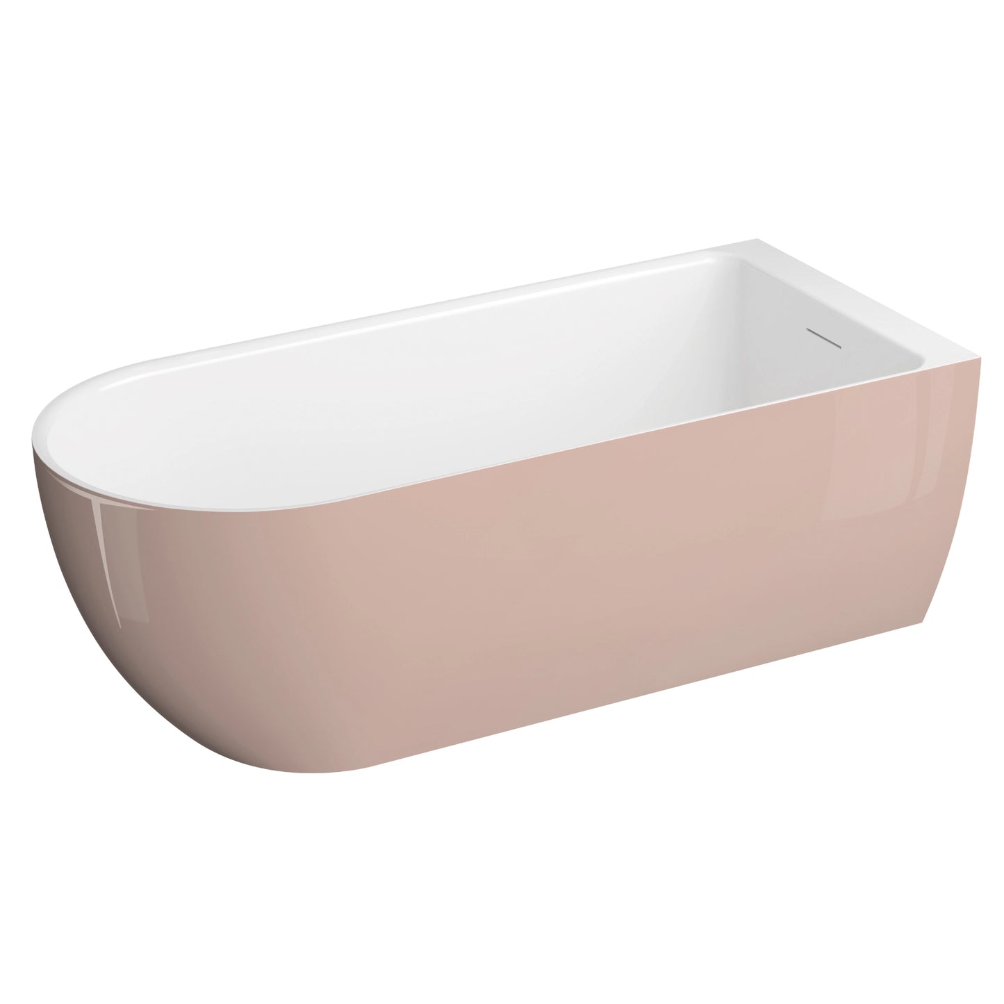 Acrylic freestanding bathtube MURENA 170 x 75 cm