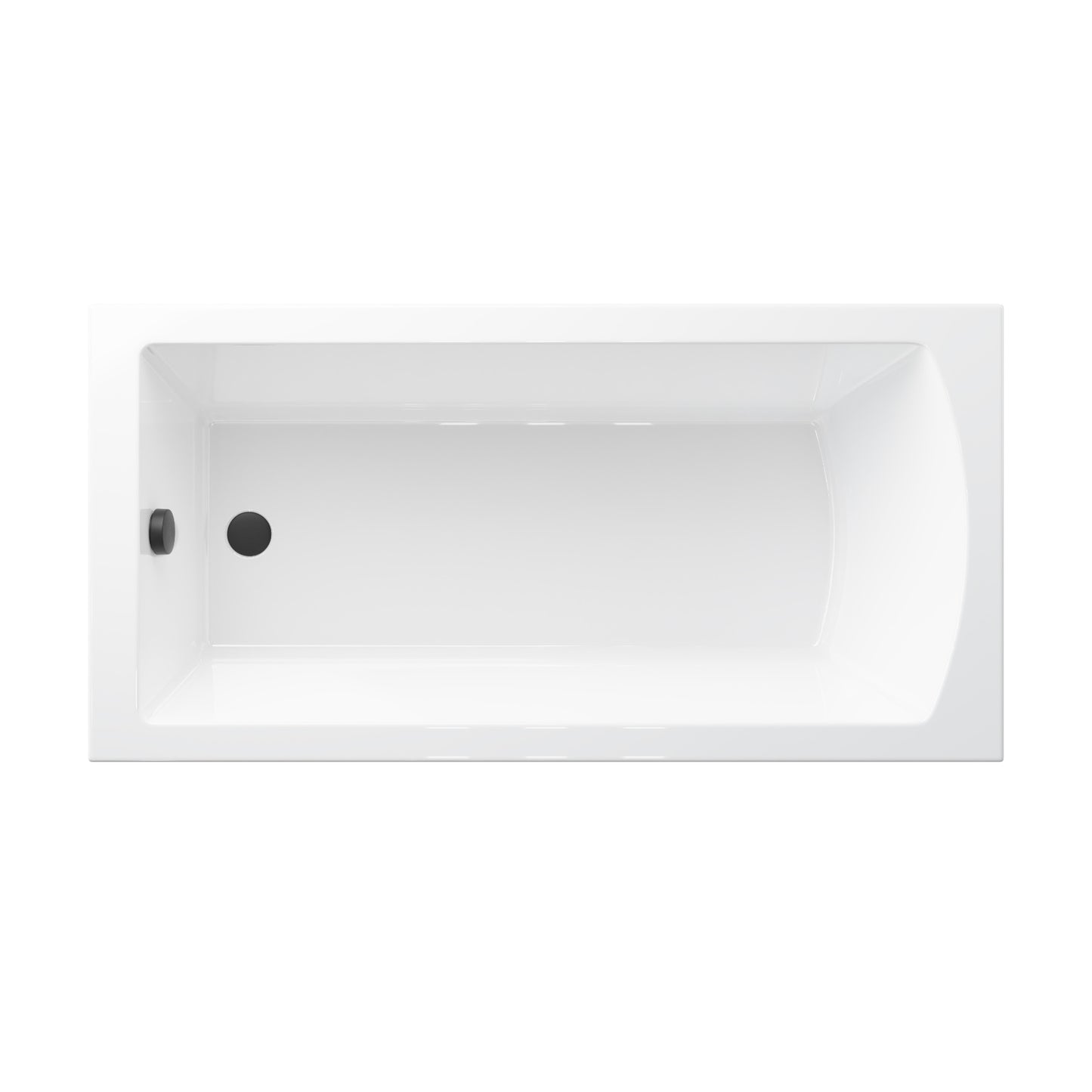 Acrylic rectangular bathtub TOLA