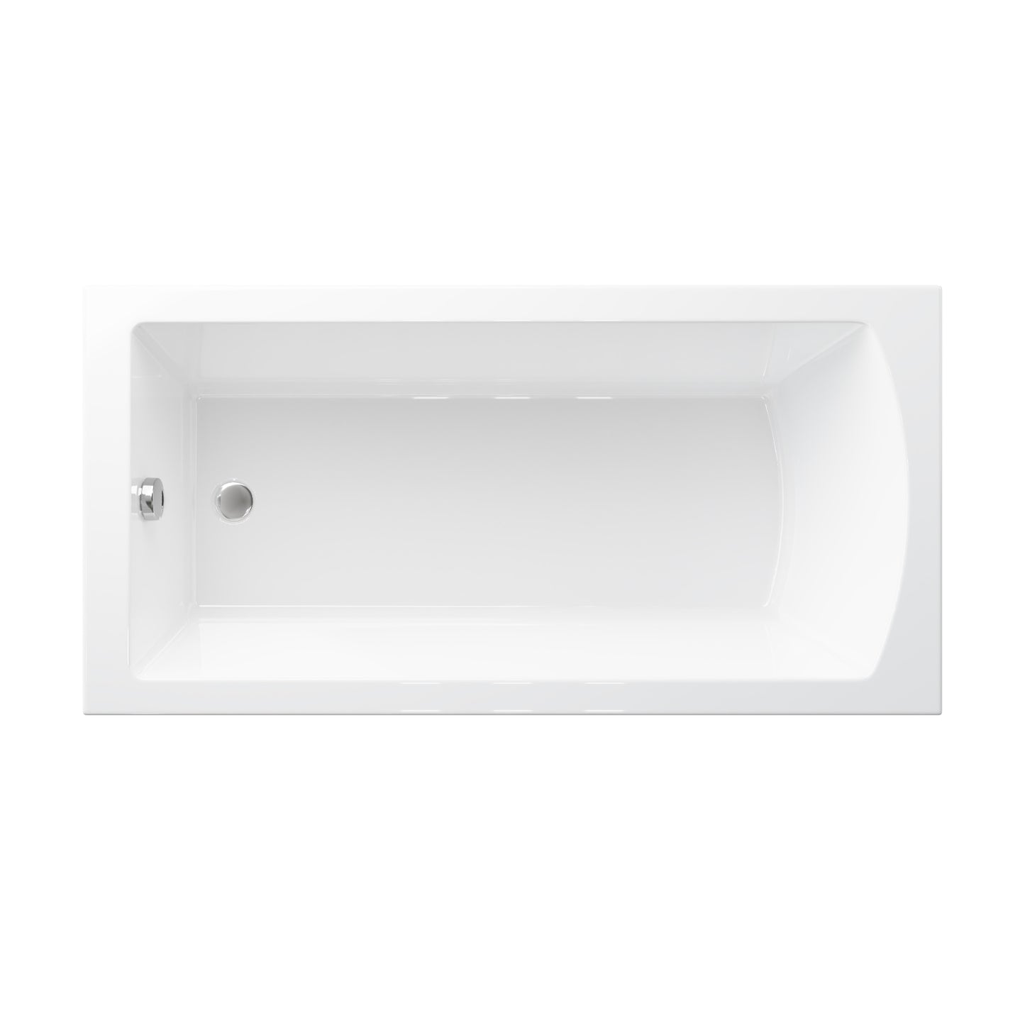Acrylic rectangular bathtub TOLA
