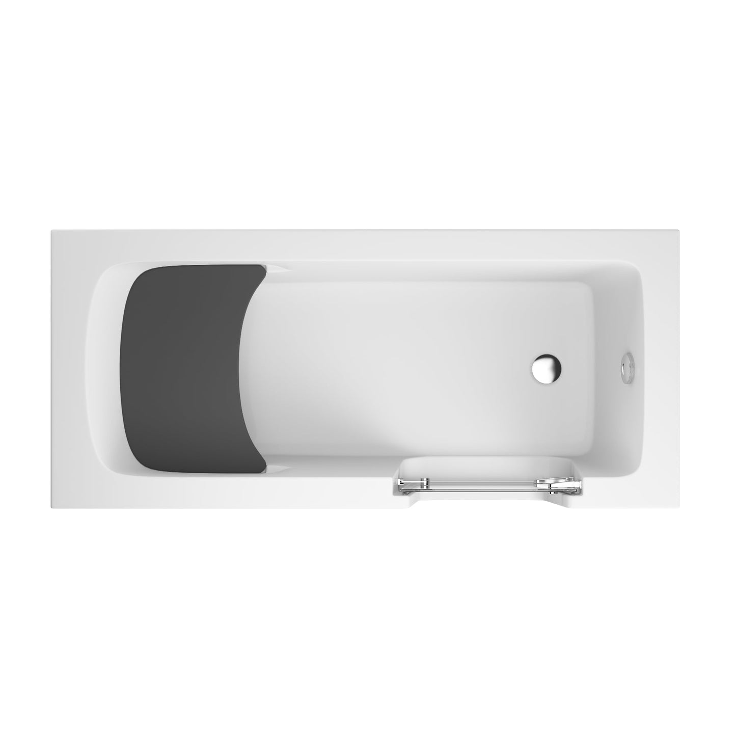 Acrylic bathtub with door AVO