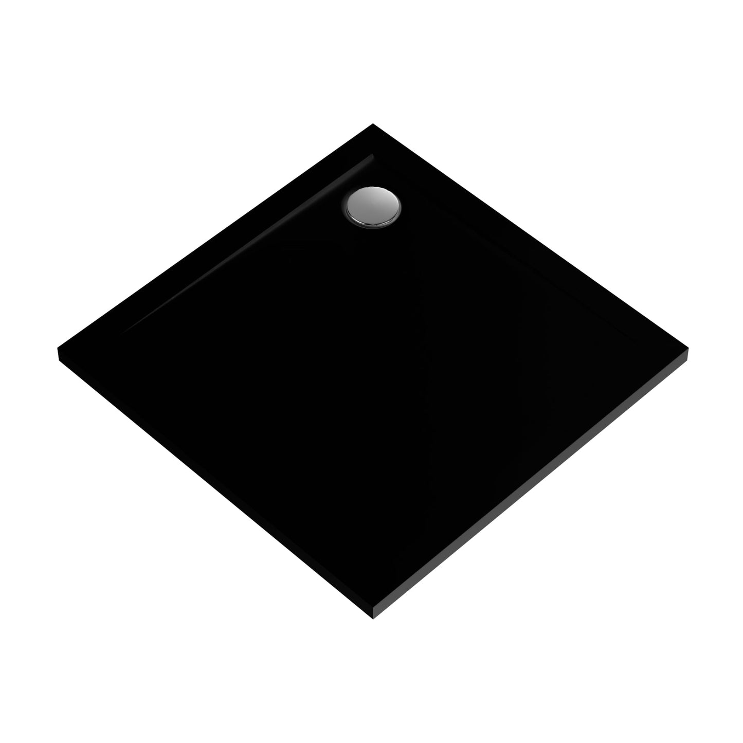 Square shower base applied to the floor GEOS