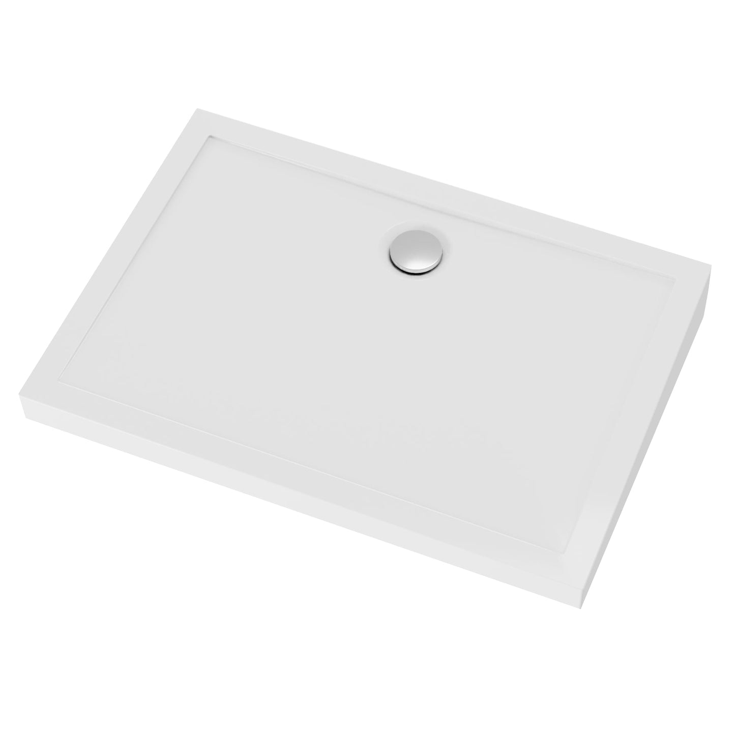 Rectangular shower base applied to the floor LIDER