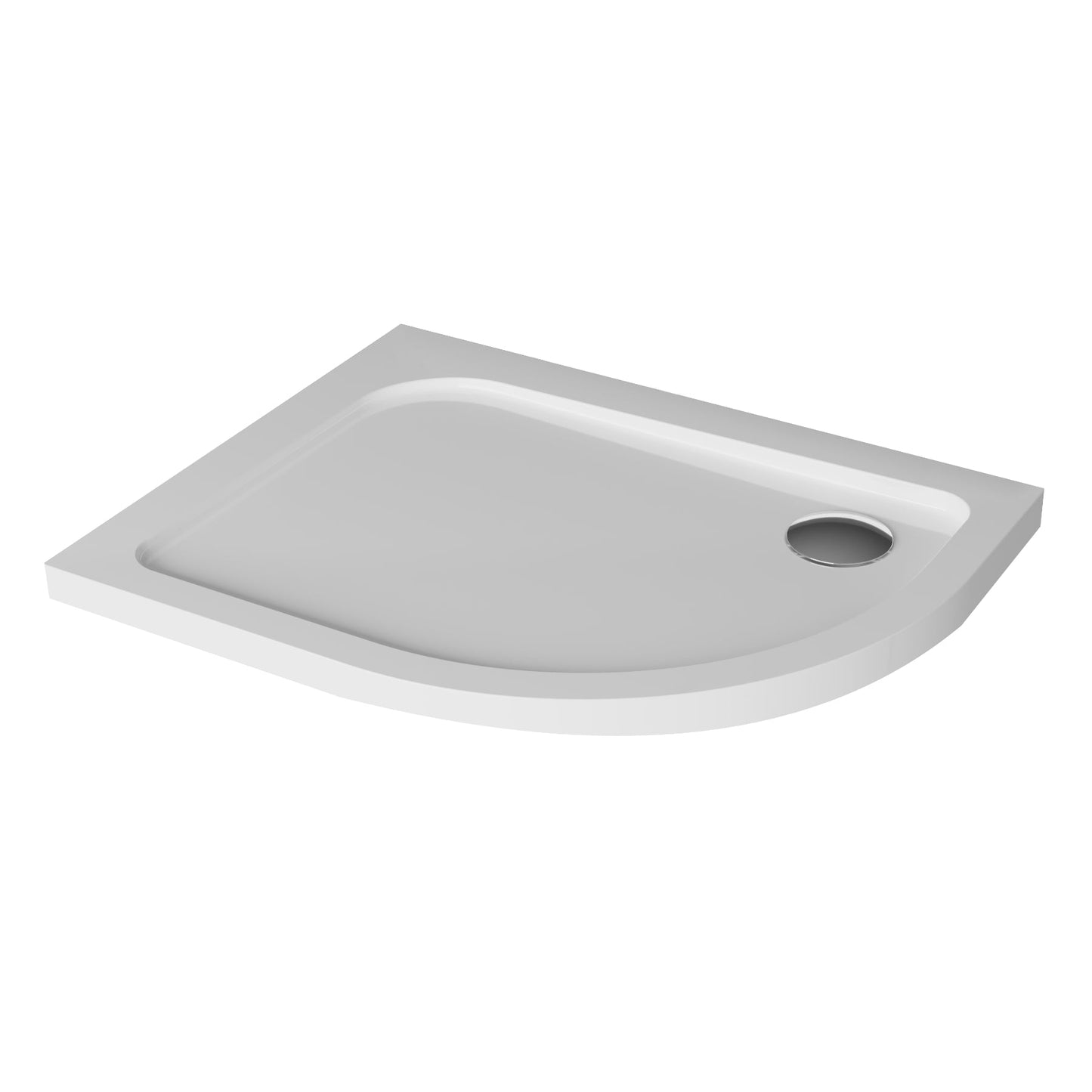 Asymmetrical floor shower tray ORIS