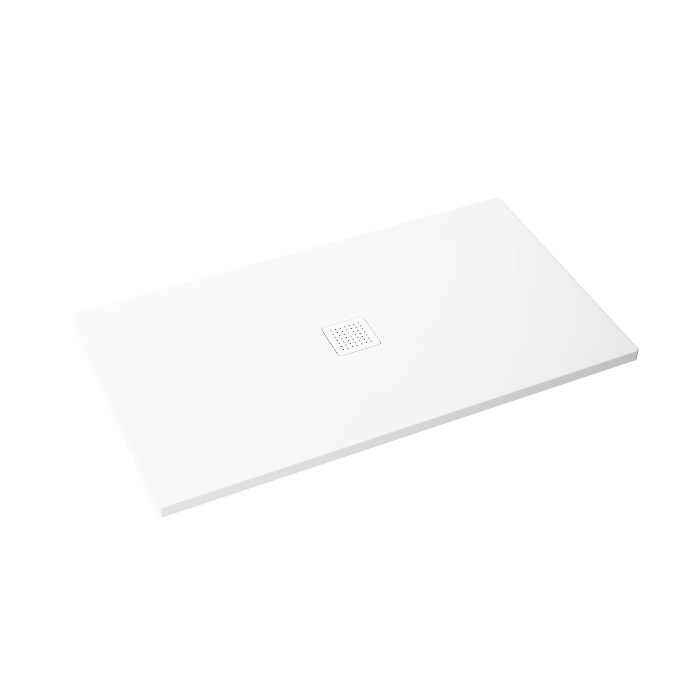 Rectangular shower base applied to the floor PERFETTO