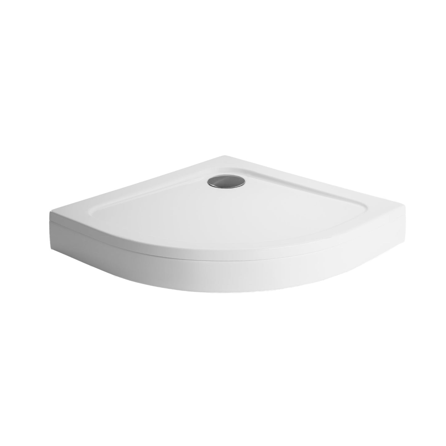 Acrylic semicircular shower base STANDARD