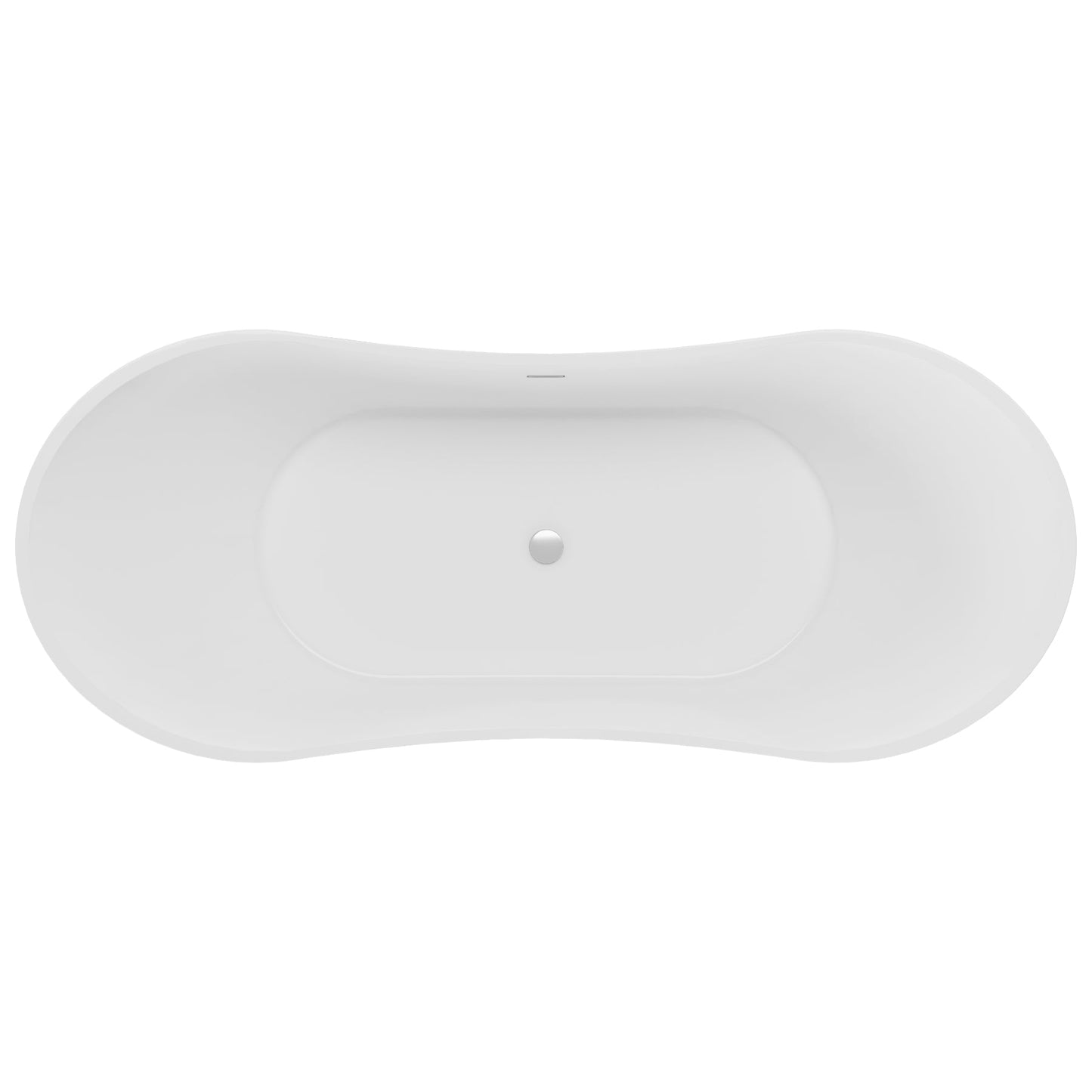 Acrylic freestanding bathtube ABI 180 x 80 cm