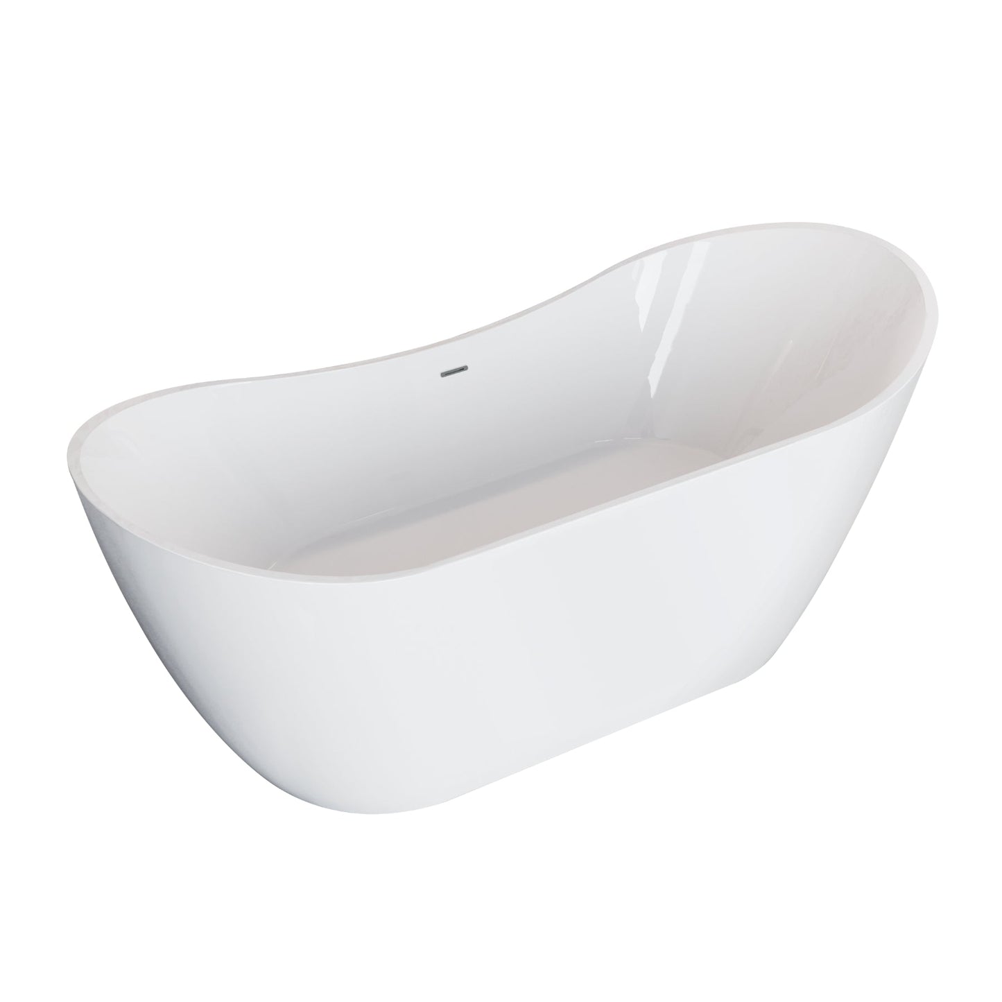 Acrylic freestanding bathtube ABI 180 x 80 cm