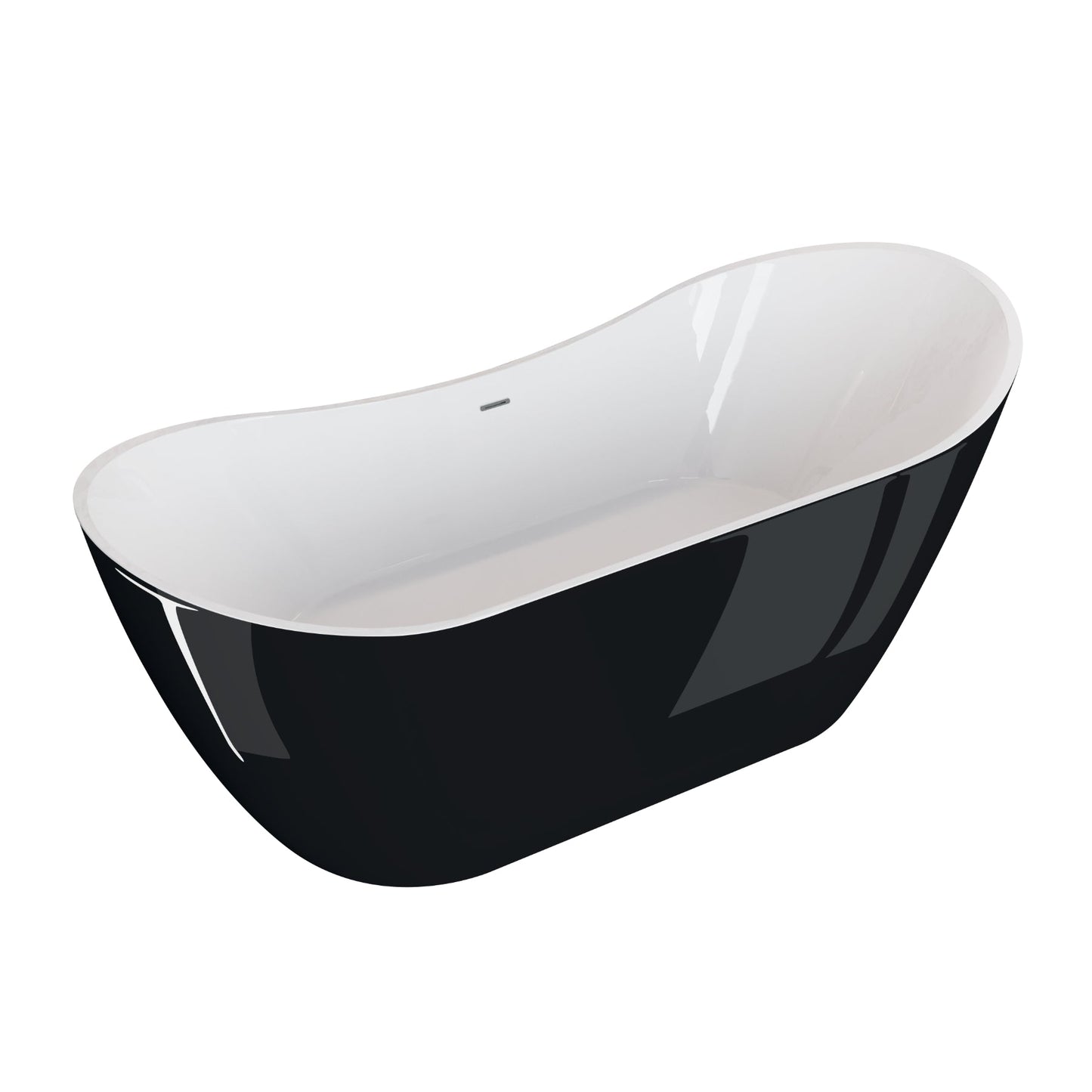 Acrylic freestanding bathtube ABI 180 x 80 cm