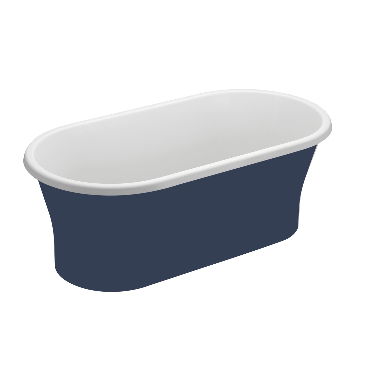 Acrylic freestanding bathtube AMONA NEW 150 x 75 cm