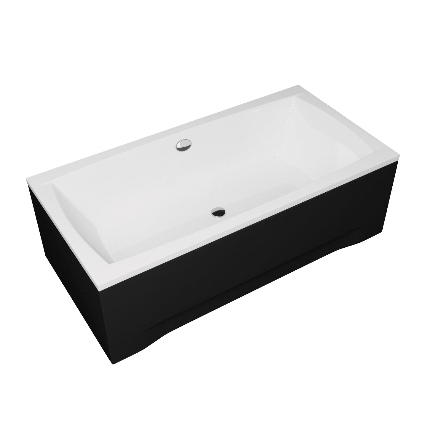 Acrylic rectangular bathtub APRI
