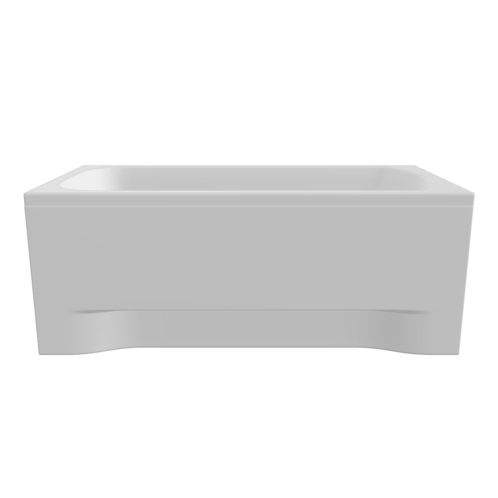 Load 3D model into Gallery viewer, Acrylic rectangular bathtub CLASSIC