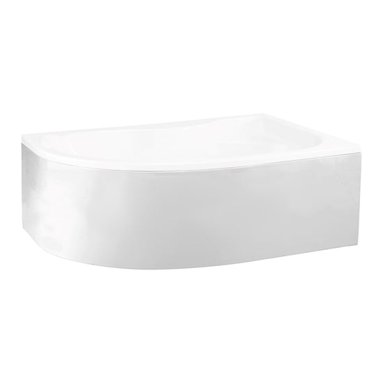 Acrylic housing for corner asymmetrical bathtub DORA