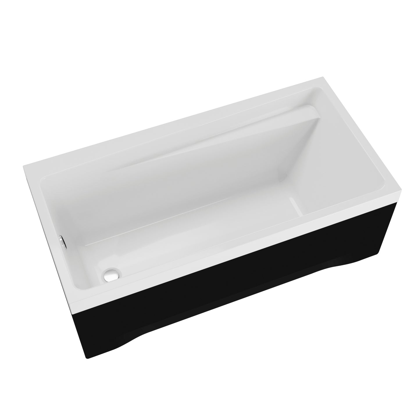 Acrylic rectangular bathtub ELZA