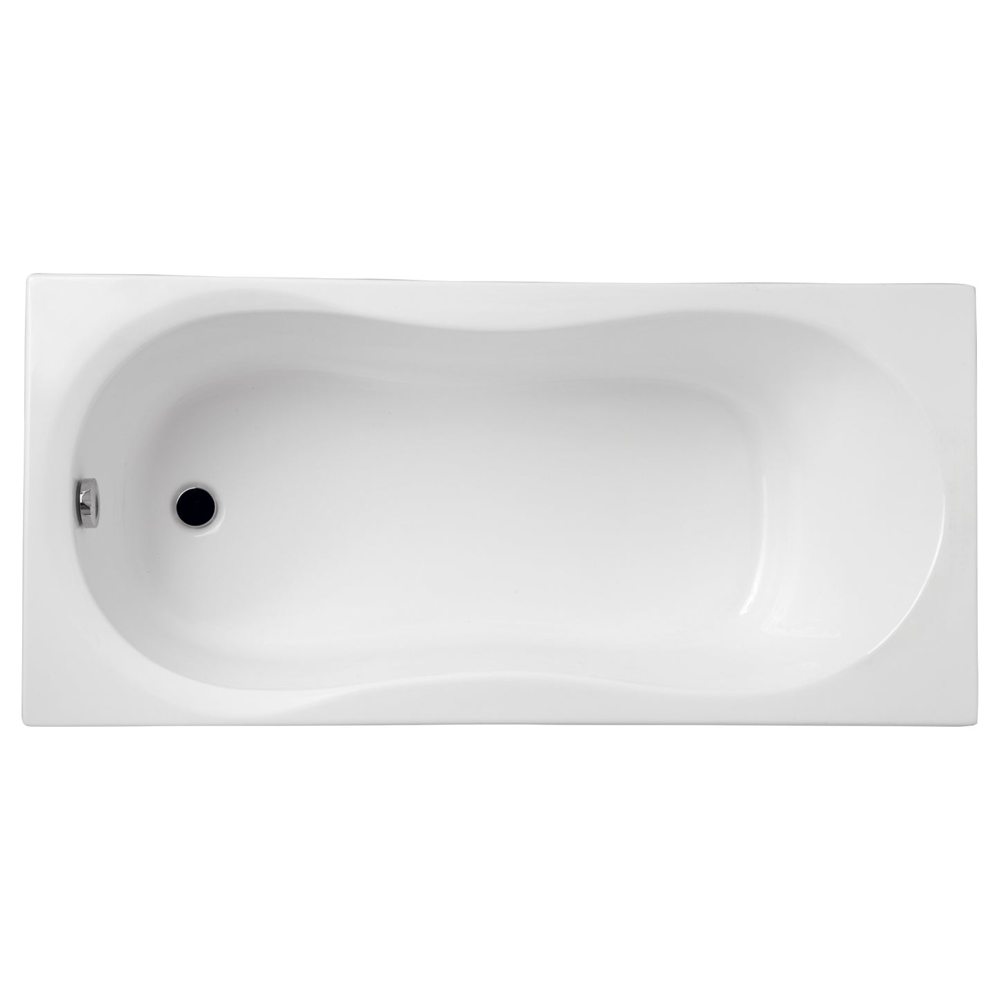 Acrylic rectangular bathtub GRACJA