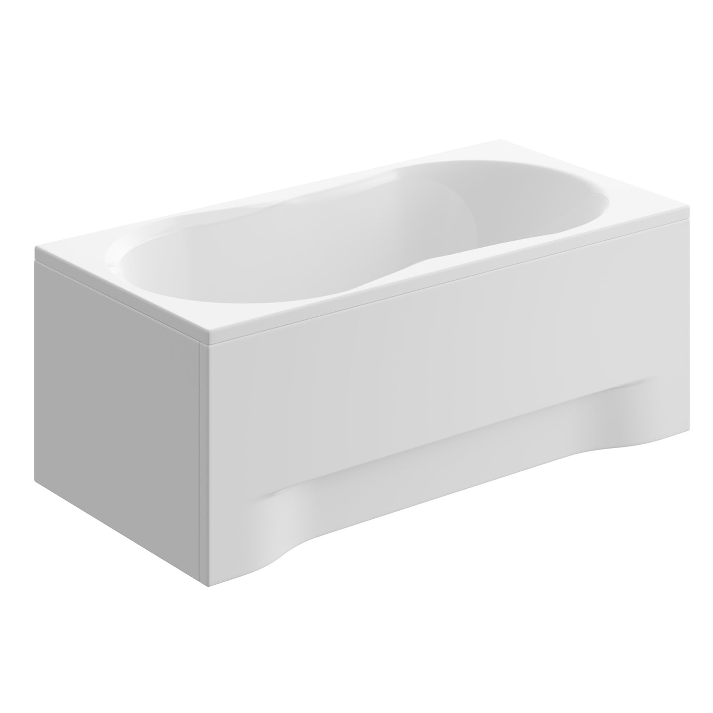 Acrylic rectangular bathtub GRACJA