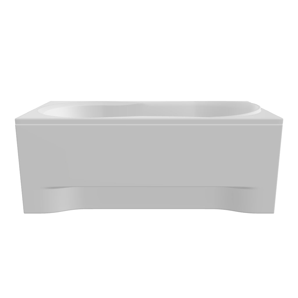 Load 3D model into Gallery viewer, Acrylic rectangular bathtub GRACJA