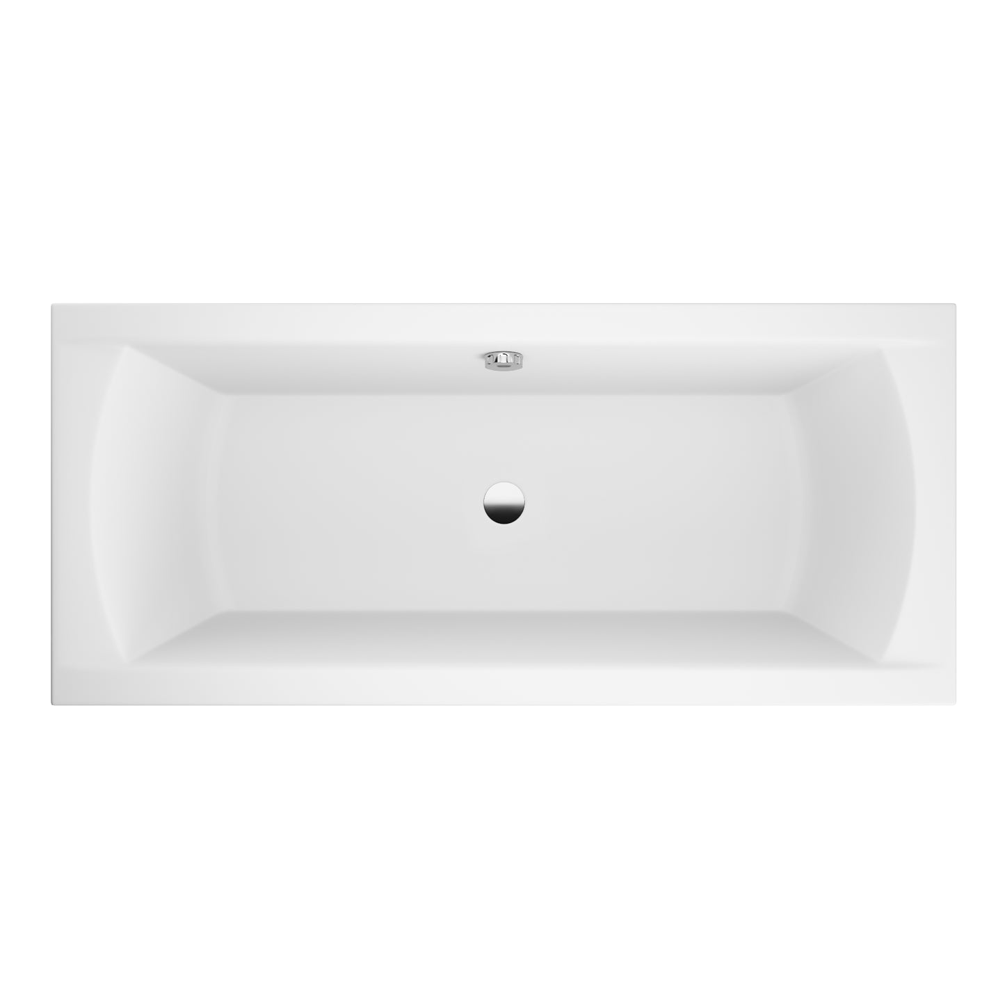 Acrylic rectangular bathtub INES