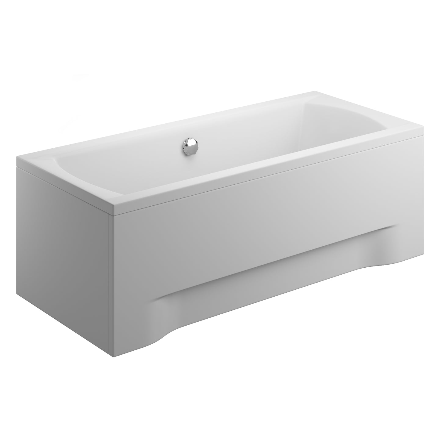 Acrylic rectangular bathtub INES