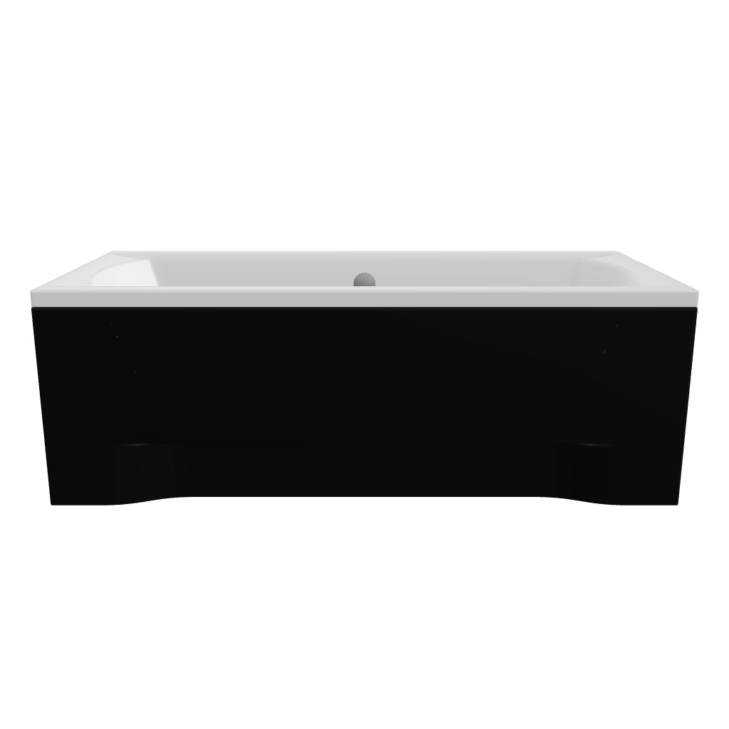 Load 3D model into Gallery viewer, Acrylic rectangular bathtub INES