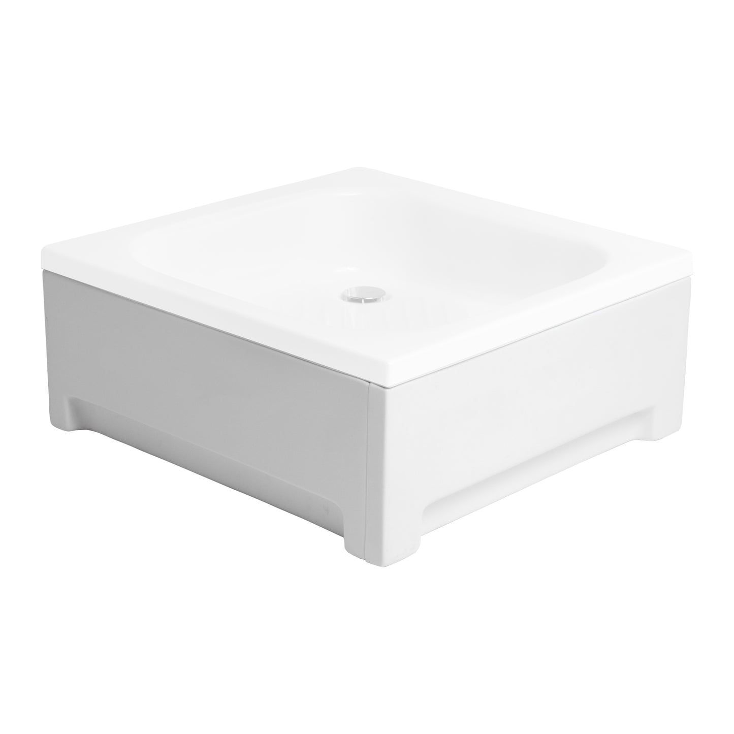 Acrylic housing for square shower base KAREN