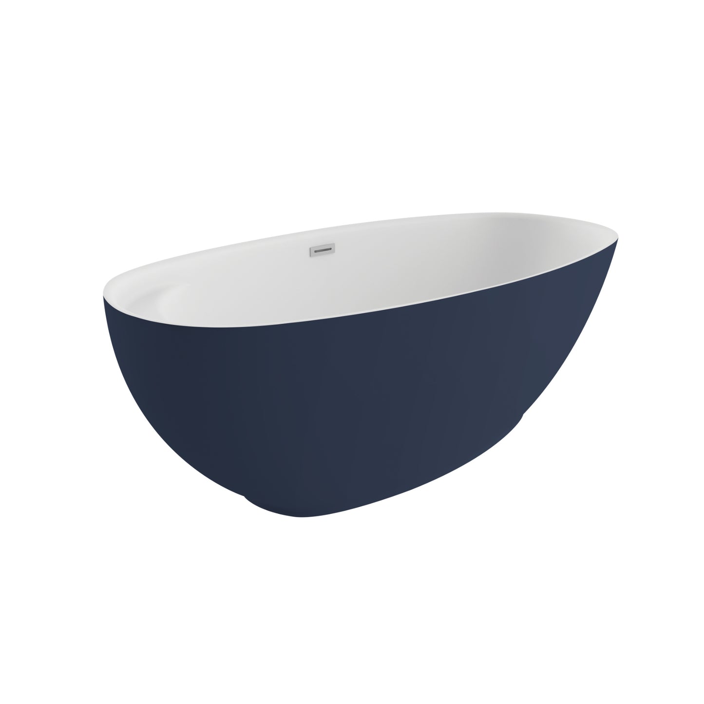 Acrylic freestanding bathtube KIVI 165 x 75 cm
