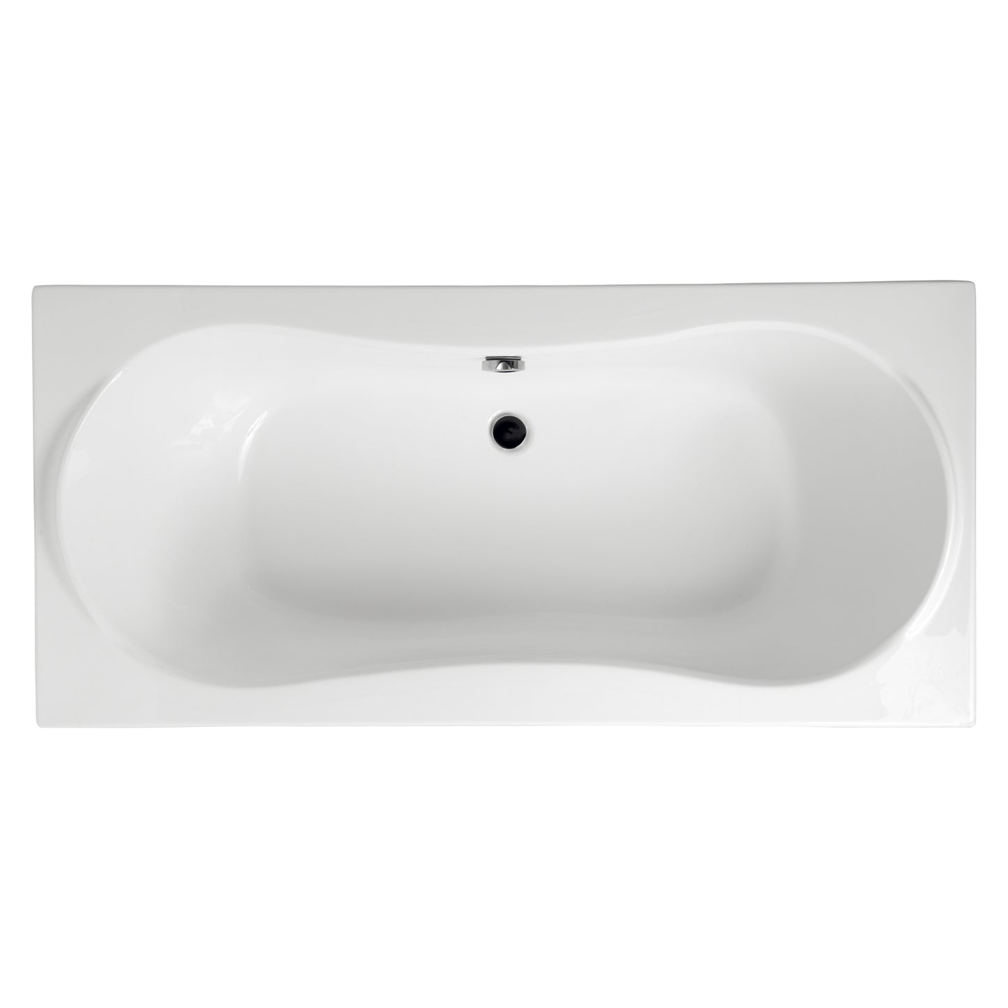 Acrylic rectangular bathtub LONG