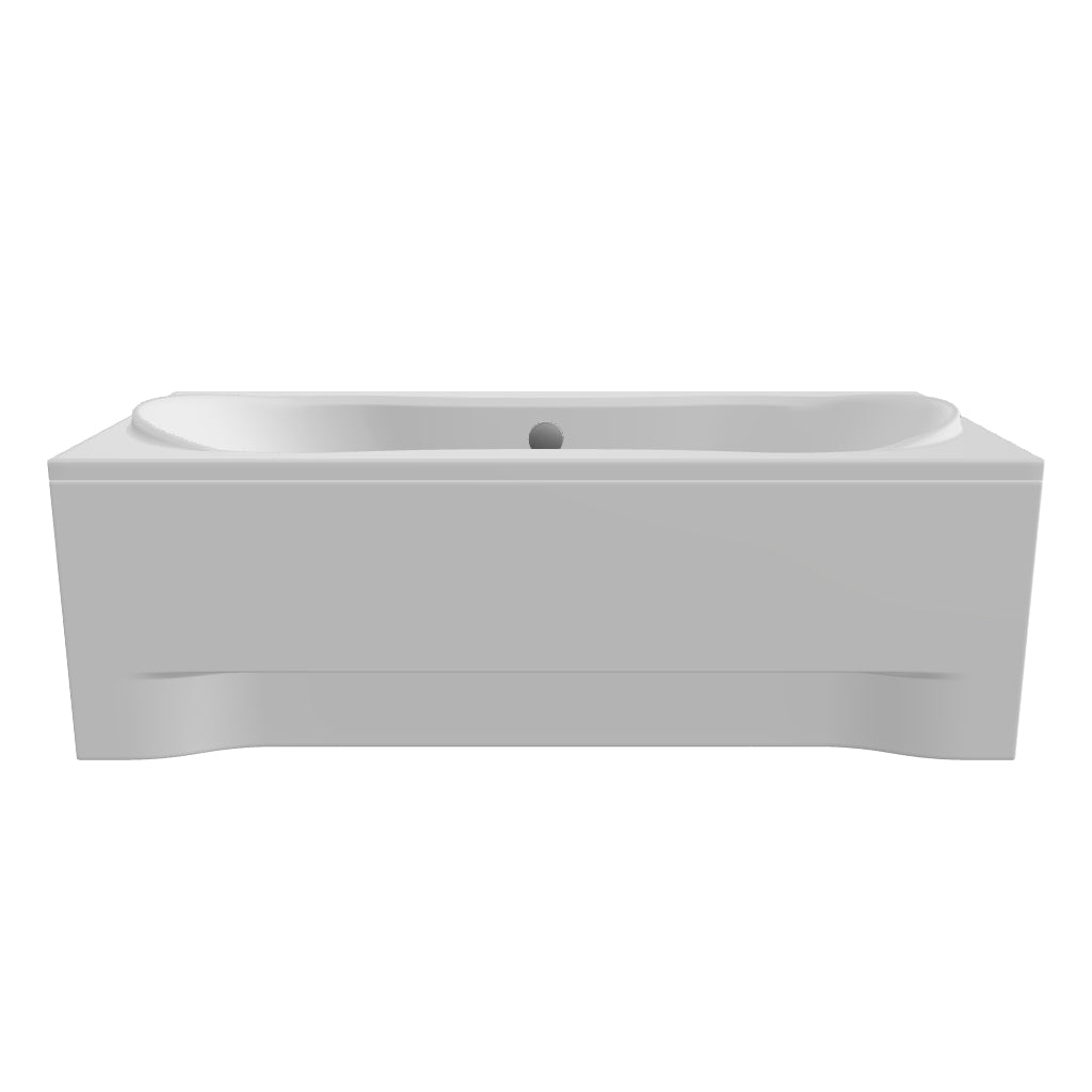 Load 3D model into Gallery viewer, Acrylic rectangular bathtub LONG
