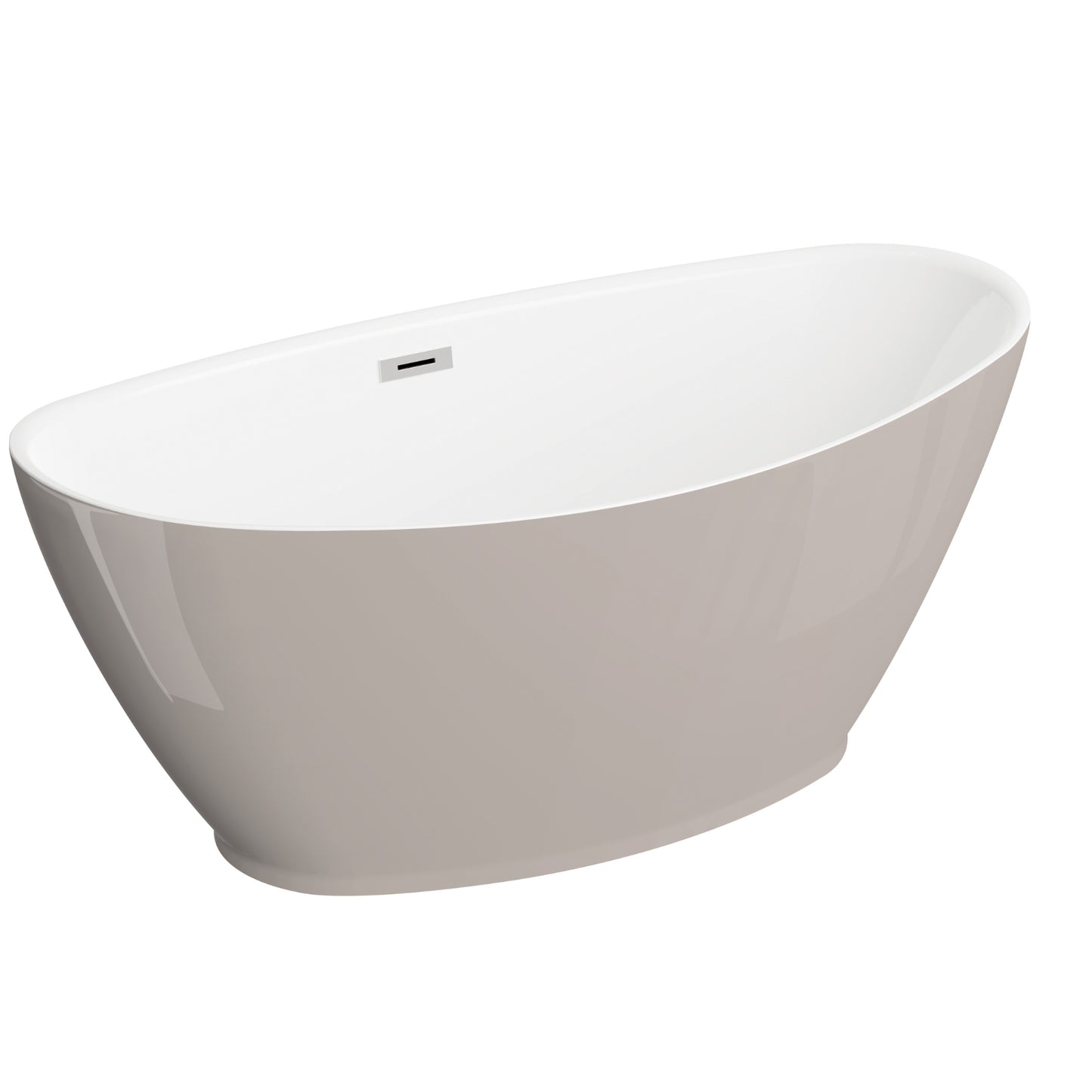 Acrylic freestanding bathtube MANGO 150 x 75 cm