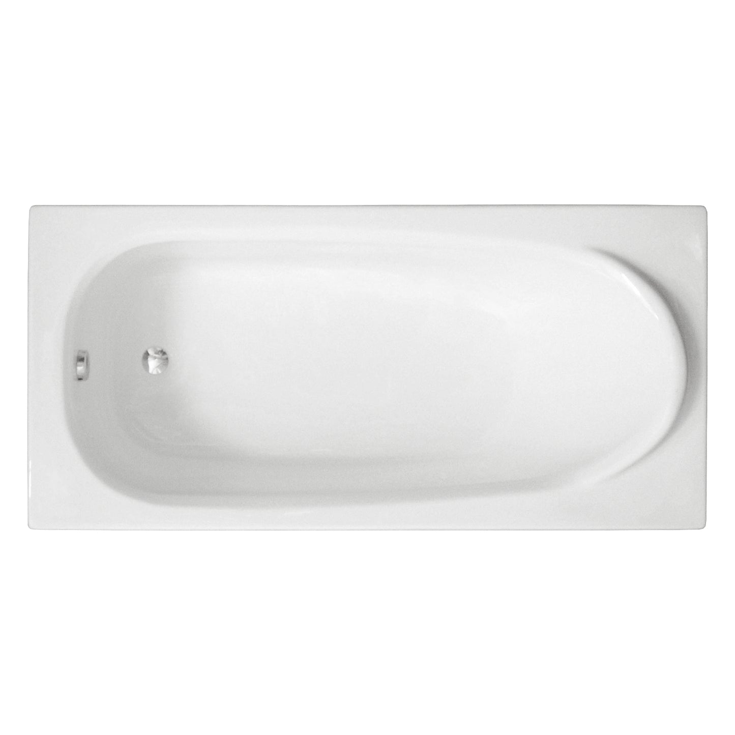 Acrylic rectangular bathtub MEDIUM