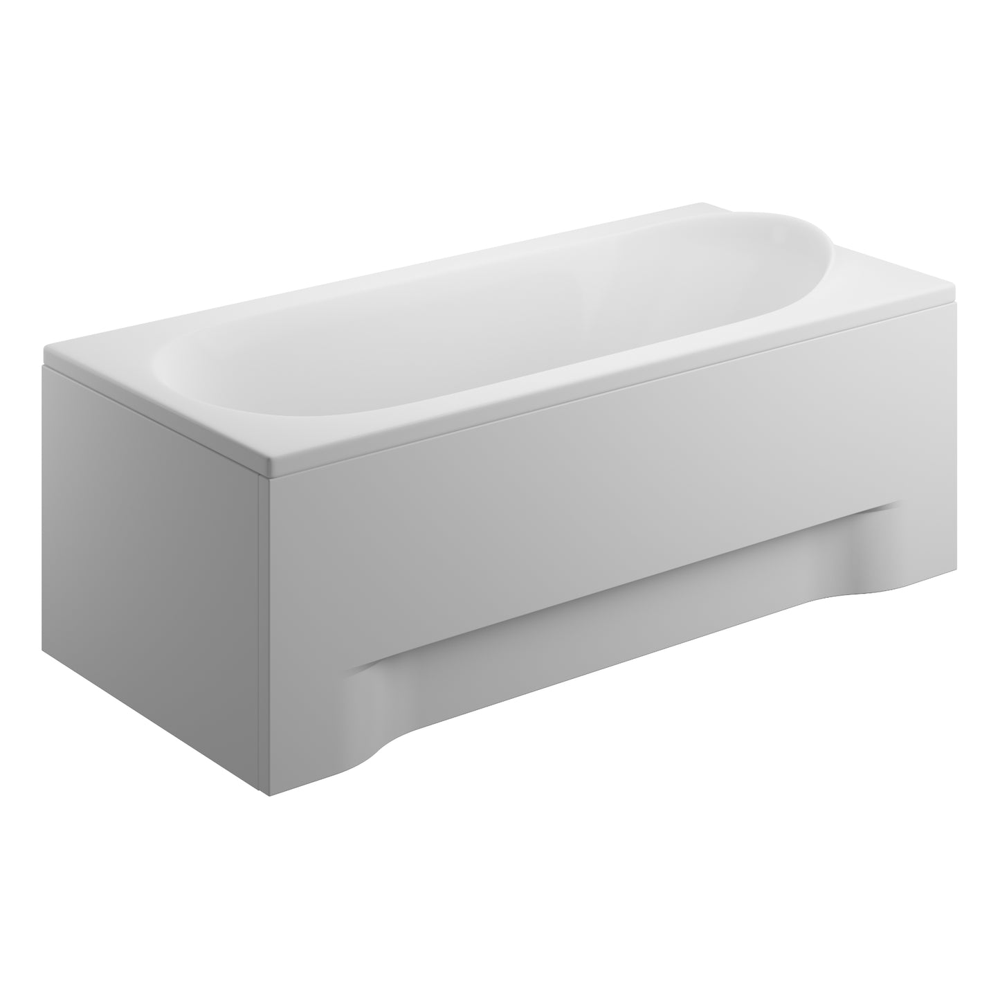 Acrylic rectangular bathtub MEDIUM