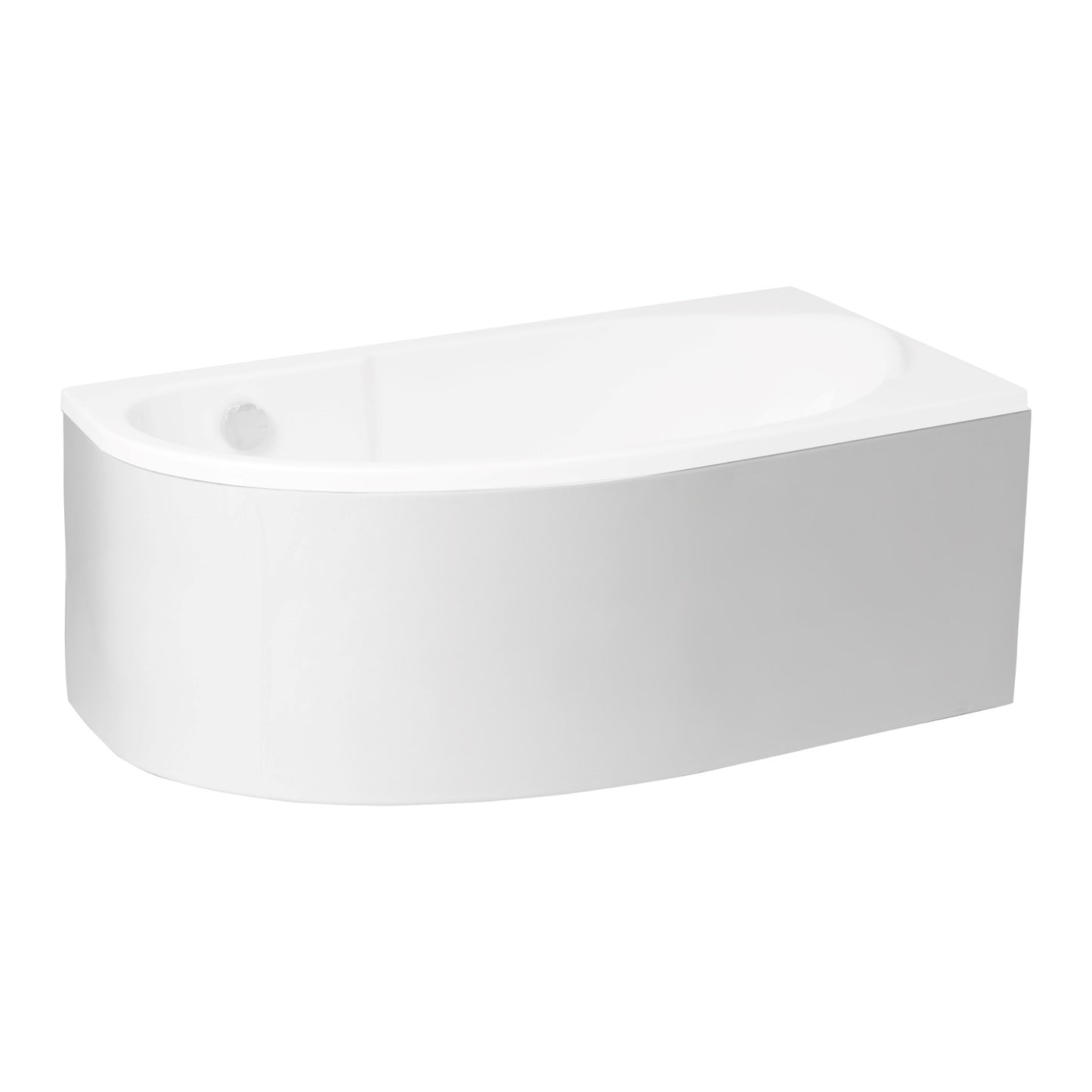 Акриловый корпус для угловой асимметричной ванны MIKI