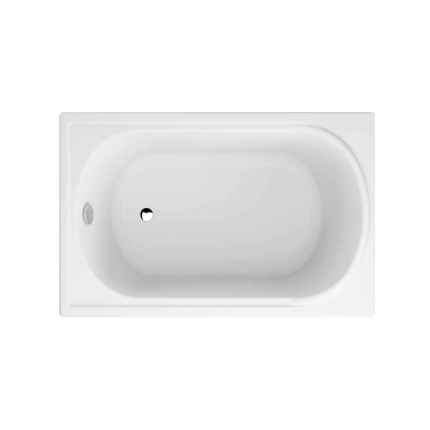 Small acrylic rectangular bathtub MINI