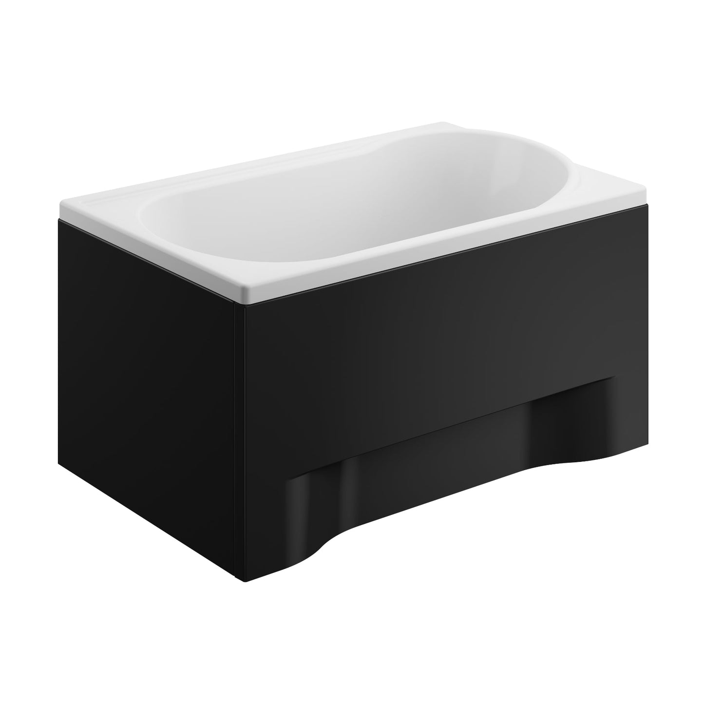 Small acrylic rectangular bathtub MINI
