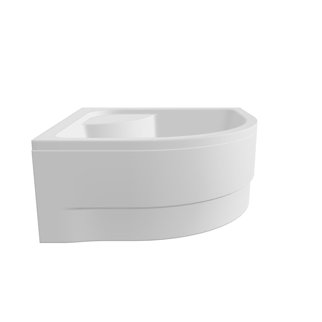 Load 3D model into Gallery viewer, Acrylic semicircular shower base PAKO