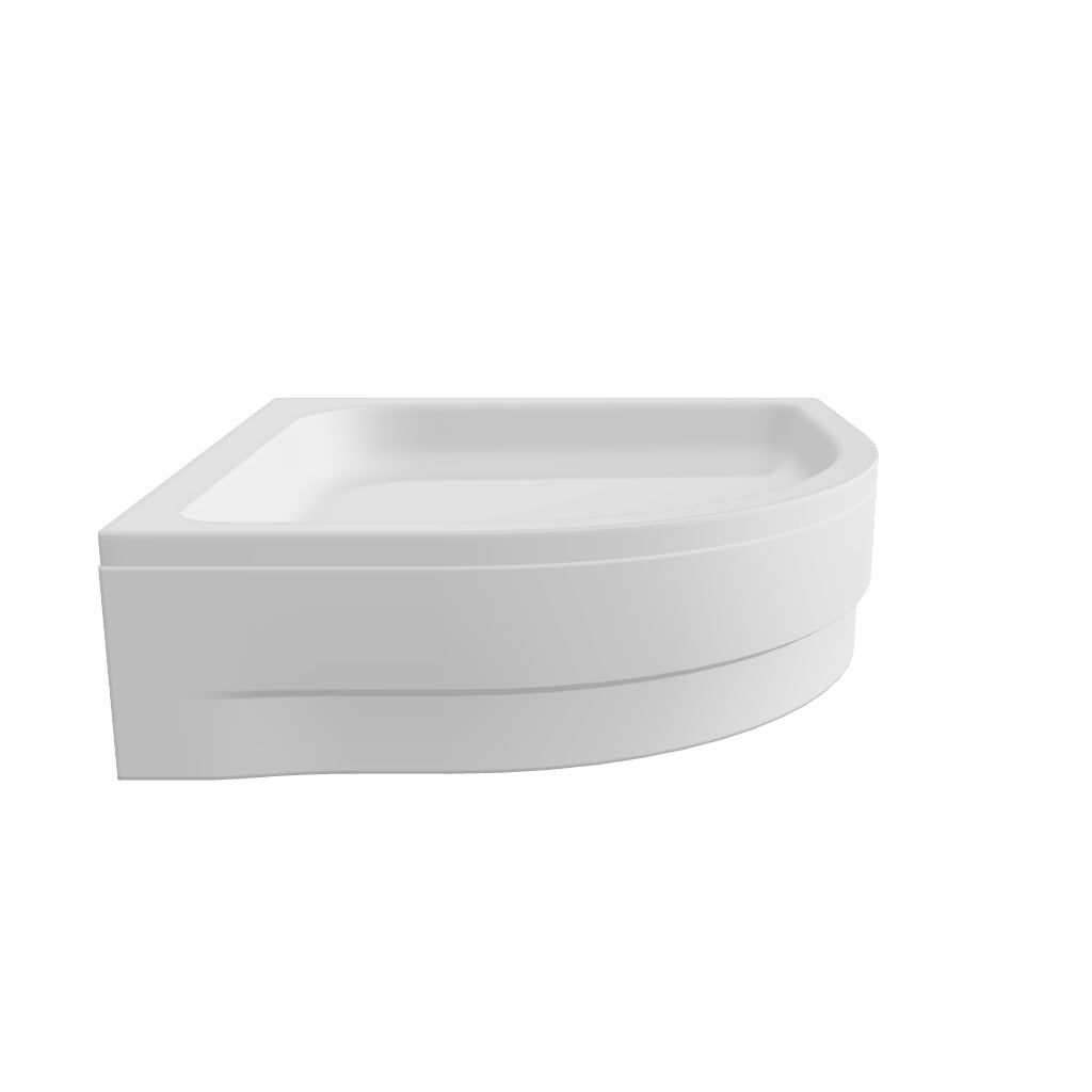 Load 3D model into Gallery viewer, Acrylic semicircular shower base PAKO