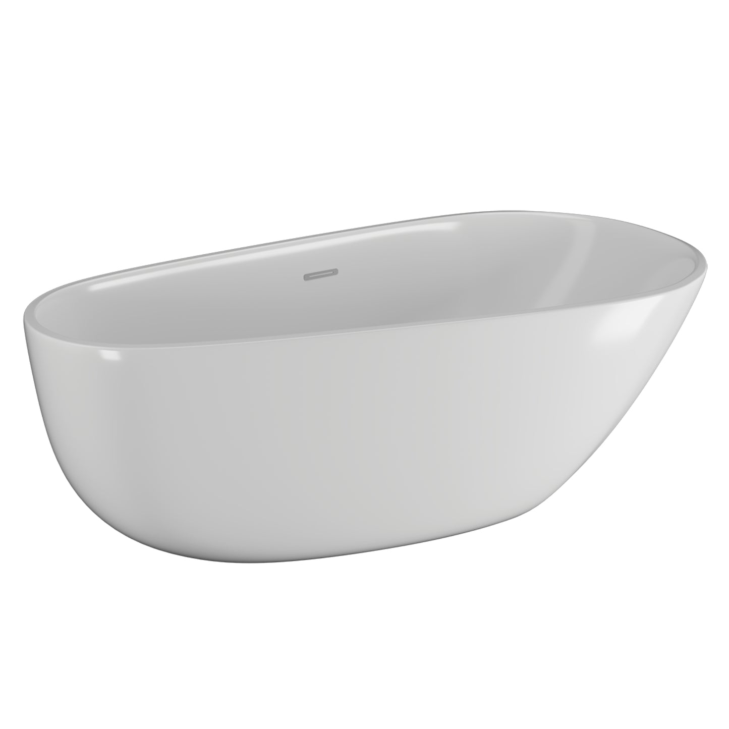 Acrylic freestanding bathtube SHILA 170 x 85 cm