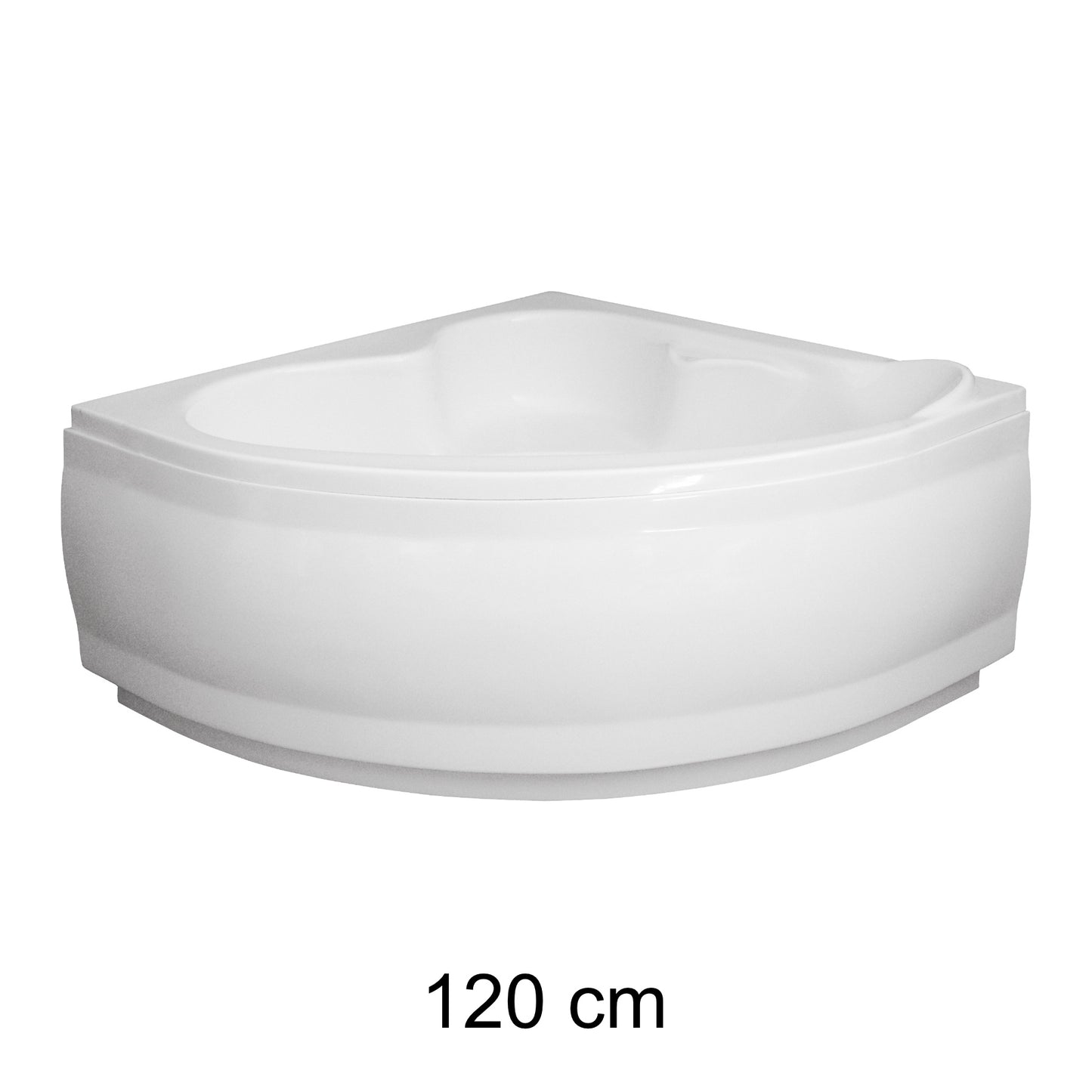 Acrylic symmetrical corner bathtub STANDARD
