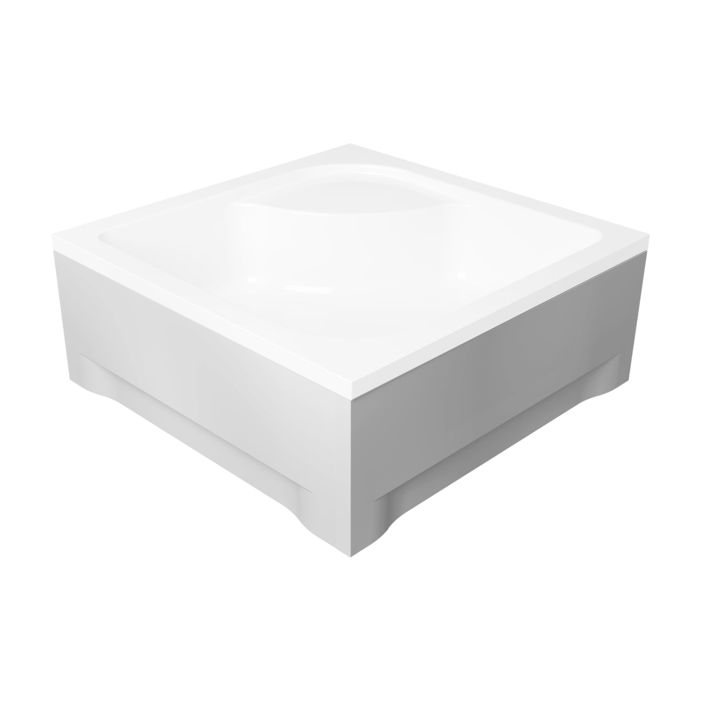 Acrylic housing for square shower base TENOR