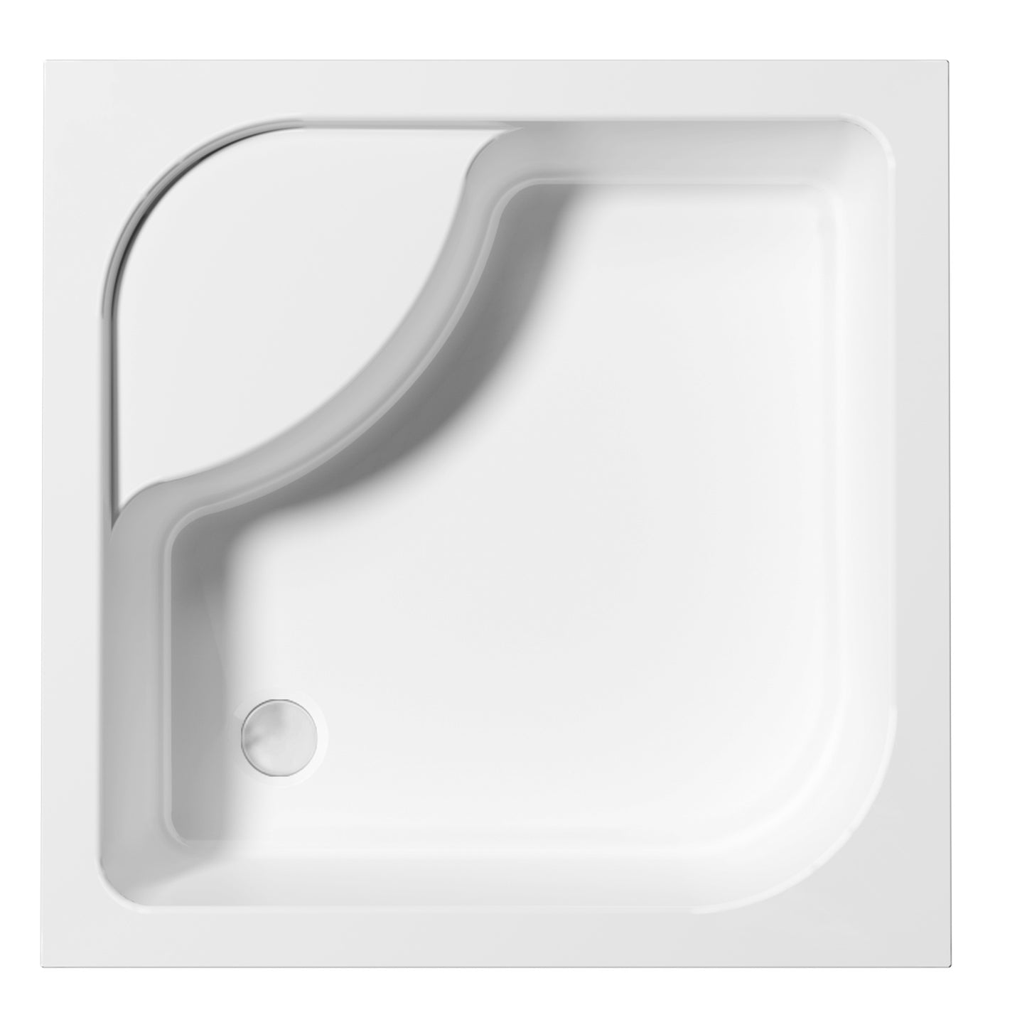 Square shower base TENOR