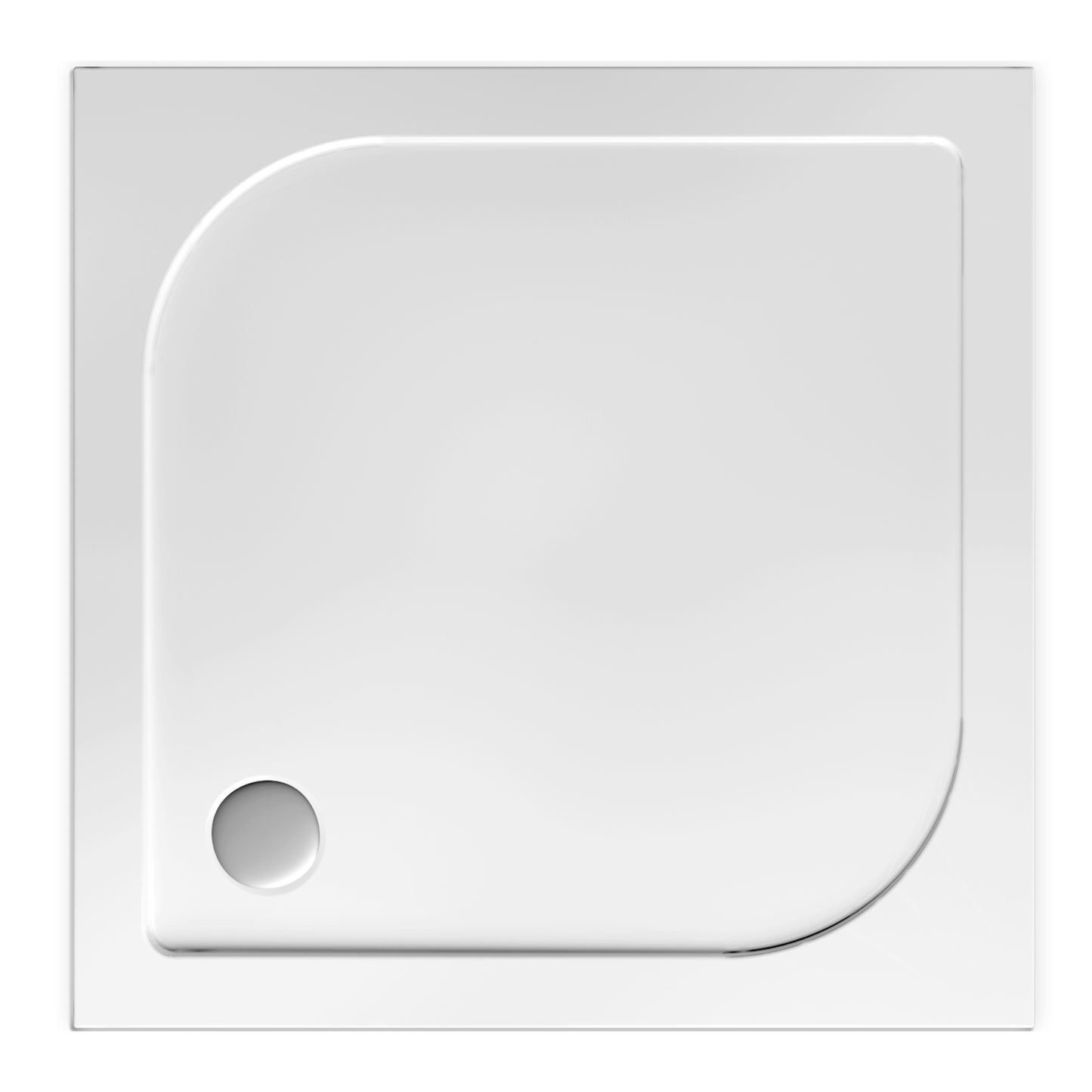 Square shower base compact TENOR