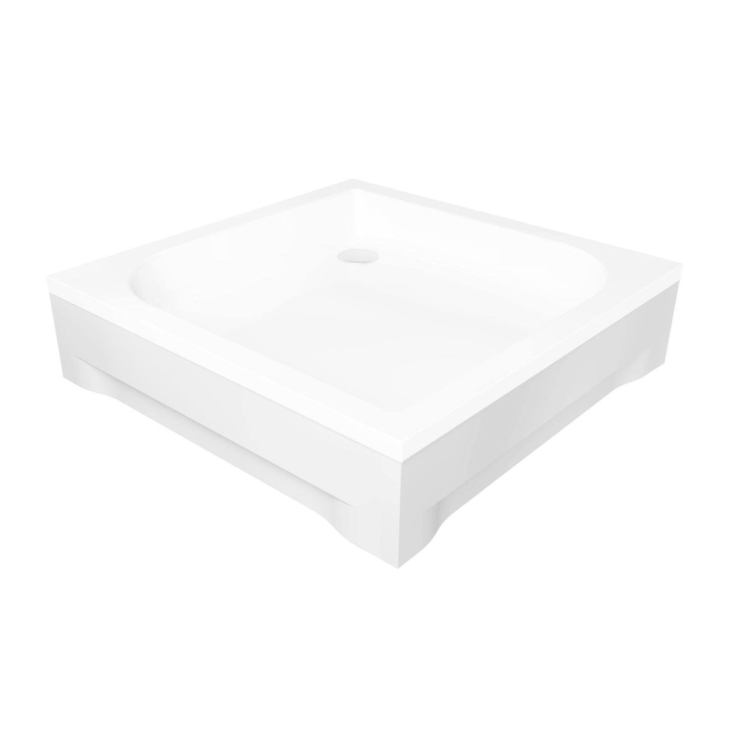 Acrylic housing for square shower base TENOR