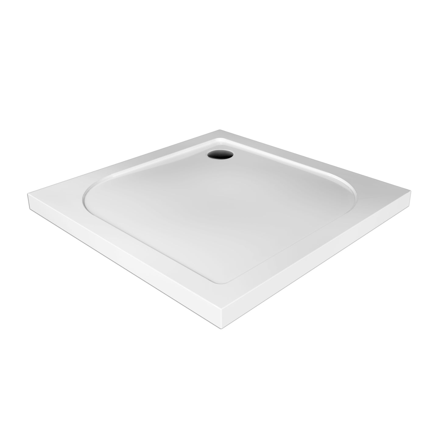 Square shower base applied to the floor TENOR