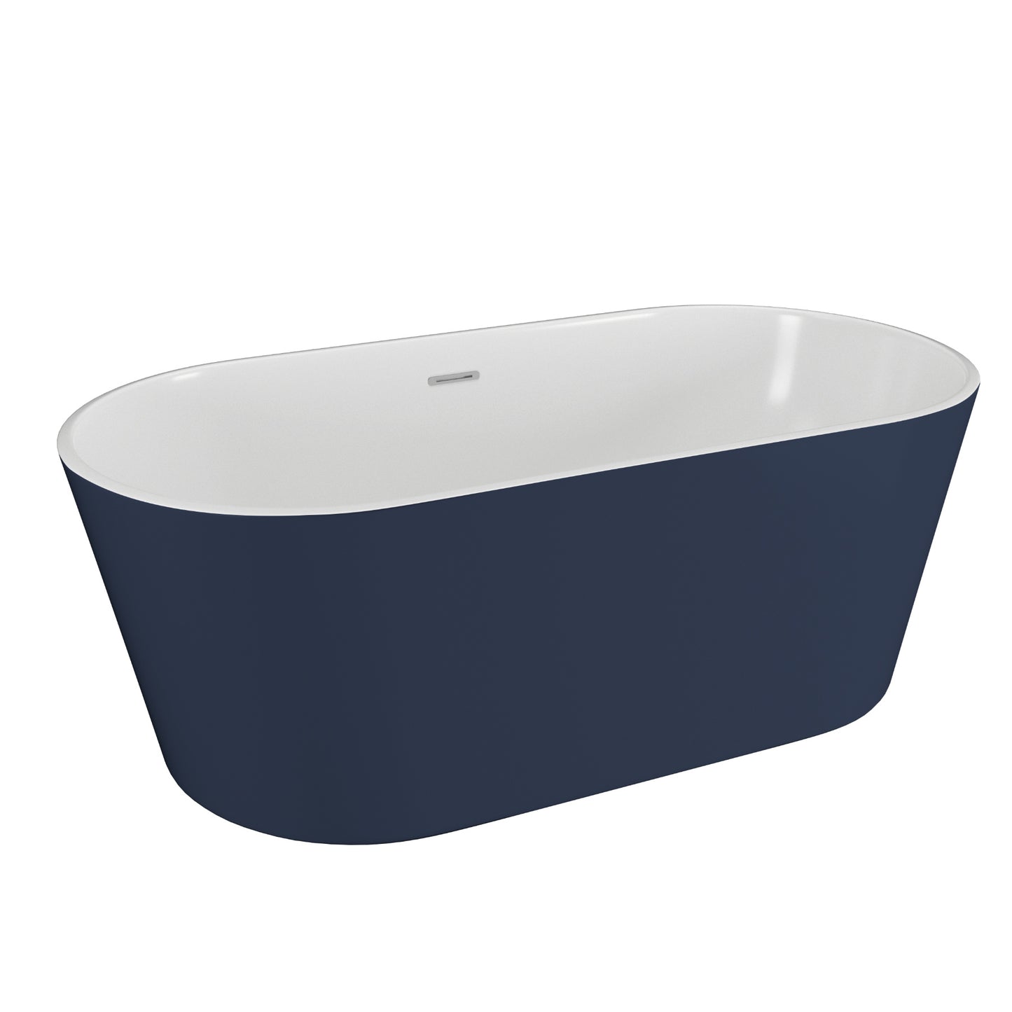 Acrylic freestanding bathtube UZO 160 x 80 cm