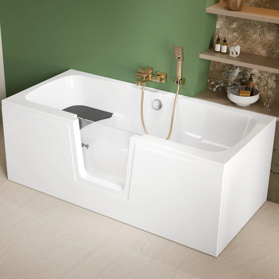 Acrylic bathtub with door OVI 160 x 75 cm